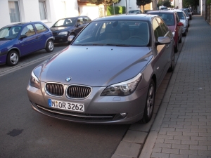 BMW 530Xi - my rental car this week